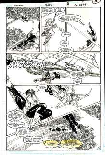 Gil Kane | Kane - Green Lantern, Action # 602, Page 6, DC, 1988 NO RESERVE! | Russ Cochran