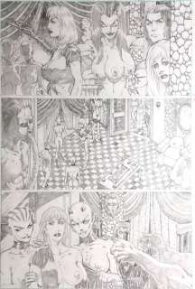 Tim Vigil | Demonica Vs. Akuma-She - Original page by Tim Vigil (script by Glen Danzig) - Page volante - (2001) | Catawiki