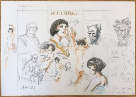 Charles, Jean-François | Charles, Jean-François - Crayonné original - China Li - (2017) | Catawiki