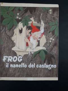 Angiola Resignani | Frog Il Nanetto del Castagno - Originale di Copertina - Page volante | Catawiki