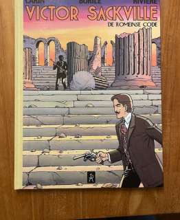 Francis Carin | Victor Sackville - De Romeinse code + dédicacé + 3 prenten - Cartonné - EO - (2009) | Catawiki