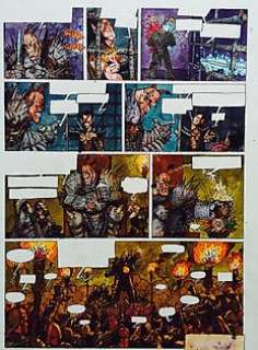 Ledroit, Olivier | Ledroit, Olivier - Planche originale couleur - Chroniques de la Lune noire T1 - Le Signe des ténèbres - (1989) | Catawiki