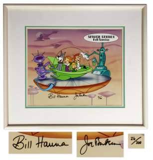 Hanna-Barbera Signed Cel for ‘‘The Jetsons‘‘ -- Limited Edition #26 of 300