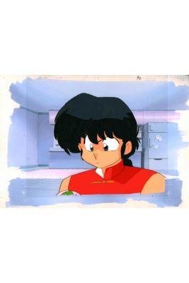 Lot 41 - After Rumiko Takahashi (born 1957) – Studio Deen – 1989 Ranma ½ Production cell painted in Indian ink and acrylic,… | Piasa