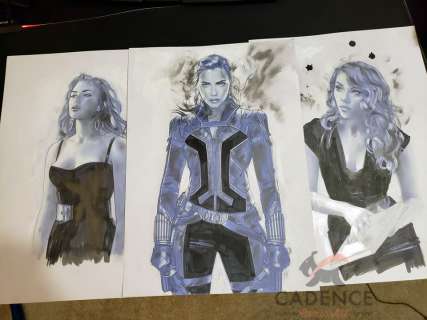 Tula Lotay - Black Widow (Marvel Comics) issue #n/a (Time Magazine Spread)