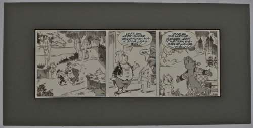 Marten Toonder - Originele krantenstrook Concordia