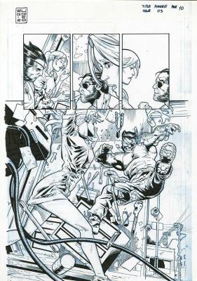 “Chapter III: a constellation of them all” – Phoenix Resurrection: the return of Jean Grey 3 – tav.10 | Cart Gallery