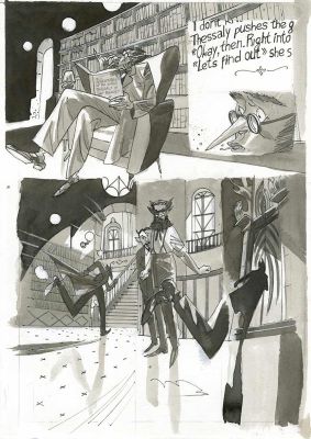 The Sandman: Nightmare Country “The Glass House” #6 – tav. 01 | Cart Gallery