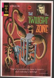 Vintage Stats And Production Art | The Twilight Zone #47 Cover Proof - George Wilson - Gold Key - 1973 | Anthony’s Comic Book Art