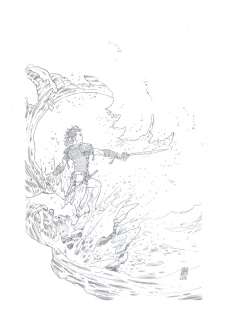 Mario Alberti - Aquaman, Sword of Atlantis, Couverture