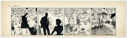 Raeburn Van Buren | Van Buren - Abbie an’ Slats Daily Strip (9/10/1946) | Russ Cochran