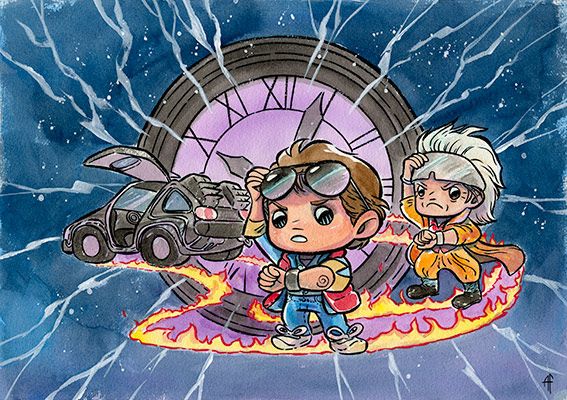 Back to the Future “Chibi” | Cart Gallery