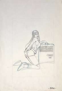 Marco Nizzoli | Marco Nizzoli - studio originale - Page volante | Catawiki