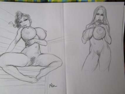 Filobedo | Filobedo - Dessin original - Anal Canal - Format: 40 x 30 cm. | Catawiki