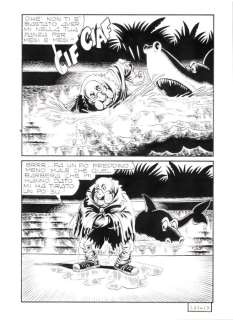 Paolo Piffarerio | Alan Ford n. 143 - 2x P.Piffarerio - Tavole Originali "Il Nuovo Superciuk" - Page volante - Exemplaire unique - (1981) | Catawiki