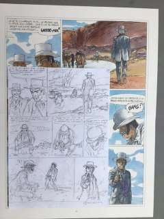 Hermann | Hermann - Planche originale crayonnée - Duke T4 - La Dernière fois que j’ai prié - (2020) | Catawiki