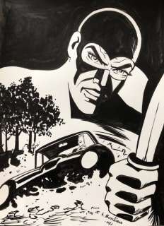 Giorgio Montorio | Diabolik - G. Montorio - illustrazione originale - firmata - Page volante - (2021) | Catawiki