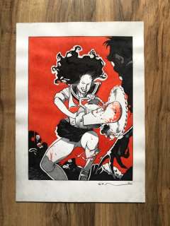 Michetz, Marc | Michetz, Marc - Dessin original couleur - Il était sept fois - (2018) | Catawiki