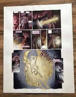 Andréae, Jean-Baptiste - Andréae, Jean-Baptiste - Planche originale en couleur - La confrérie du crabe T1 - Première partie - (2007)