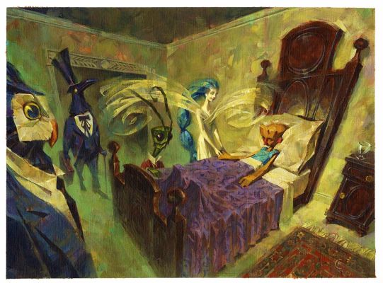 Corli, Francesco | “Le Avventure di Pinocchio – Storia di un Burattino” – illustrazione 23 | Cart Gallery