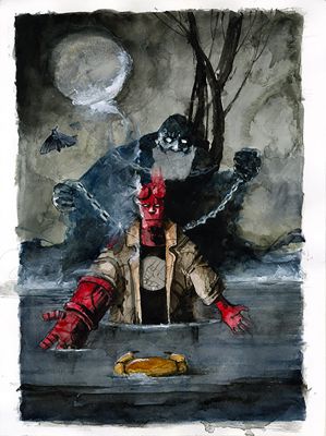 “Hellboy and the b.p.r.d. – the ghost ships of labrador” #2 – cover B | Cart Gallery