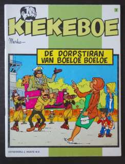 Merho | Kiekeboe 3 - De dorpstiran van Boeloe Boeloe (met opdrachttekening) - Broché - EO - (1979) | Catawiki