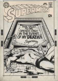 SUPERMAN Issue #213 Cover | ComicConnect