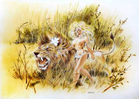 Dany | Ca vous intéresse ?Â illustration Ã  l’aquare… | Millon