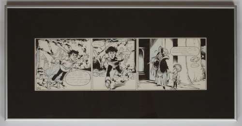 Piet C. Wijn (1929-2010) Originele Verhaalstrook | Zwiggelaar Auctions