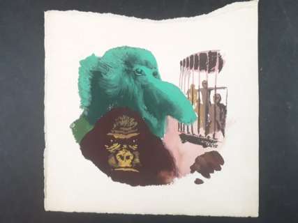 Karel Thole | Karel Thole - Urania Progetto di copertina - Page volante - EO | Catawiki