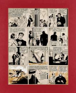 Lou Fine - jumbo comics #11 p 4 (the count of monte cristo) very large - 1939