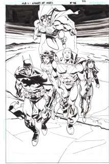 Rick Leonardi | JLA: Classified #46 Page 22 (Inked) | Rick Leonardi