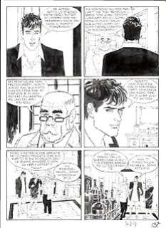 Giorgio Pontrelli - Maxi Dylan Dog Old Boy n. 23 - G.Pontrelli - Tavola Originale "A volte non ritornano" - Page volante - Exemplaire unique - (2015)