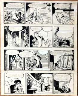 Van ’T Klooster, Ben (Marten Toonder Studio) | Ben van ’t Klooster / Marten Toonder Studio - Originele pagina (p.2) - Tom Poes en de Wrokwerker - (1960/1962) | Catawiki