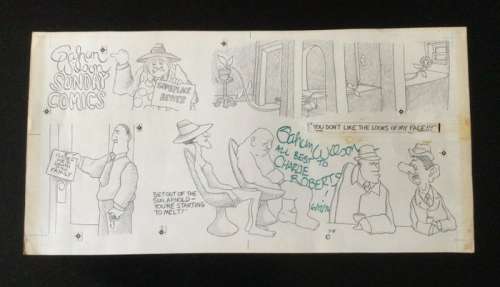 Gahan Wilson | Gahan Wilson - Comics Sunday - Original Artwork - (1974) | Catawiki