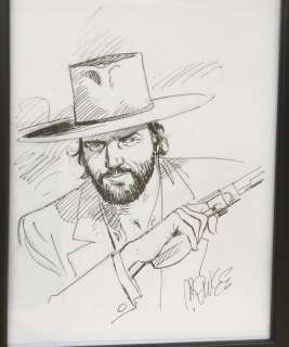 Rouge, Michel | Gunfighter - Dessin original - Gunfighter | Catawiki