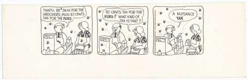 Dick Olden | Olden - GENIUS, Daily Strip (09/16/1975) NO RESERVE! | Russ Cochran