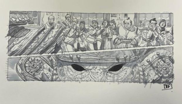 ORIGINAL POUR "NEIGE DE SANG" PAR JEF - P. 34 | Pulp’s