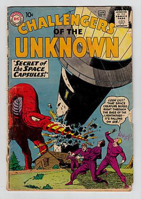 CHALLENGERS OF THE UNKNOWN 1958-78 #17 1st Appearance of Lobo Page | ComicConnect (Buy It Now)