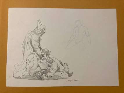 Esad Ribic | Thor - 4 original art Esad Ribic Thor published - Exemplaire unique | Catawiki
