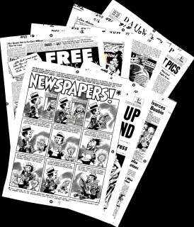 Newspapers! | NEWSPAPERS!, MAD 16 NO RESERVE! | Russ Cochran