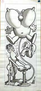 Jacovitti | Jacovitti - Illustrazione originale - Page volante | Catawiki