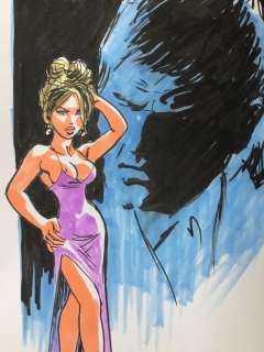 Dany | Dany - Dessin original en couleur - Arlequin | Catawiki