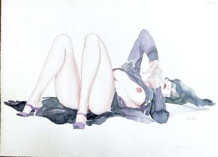 Leone Frollo | Leone Frollo - Illustrazione originale - Page volante | Catawiki