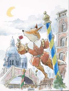 Masbou - De Cape et de crocs, illustration Ã  l‘encre d…