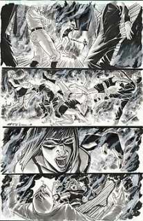 Flaviano Armentaro - Black Widow vol 7 #4 - Flaviano Armentaro - tavola originale "Gioco senza Limiti" - Exemplaire unique - (2019)