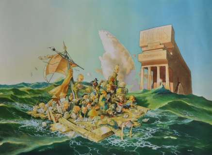 Rossi, Christian | Original drawing  - Poster comic festival Lorient 2005 | Catawiki