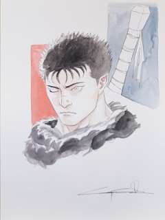 Giuseppe Candita | Giuseppe Candita - Illustrazione originale a colori - Berserk - (2021) | Catawiki