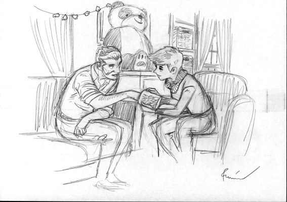 DESSIN ORIGINAL POUR STELLA PAR CYRIL BONIN - ILLUSTRATION N°1 | Pulp’s