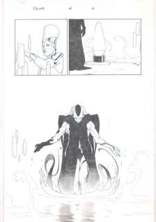 Esad Ribic - thor: god of thunder #4 p. 18 - gorr the god butcher splash - 2013